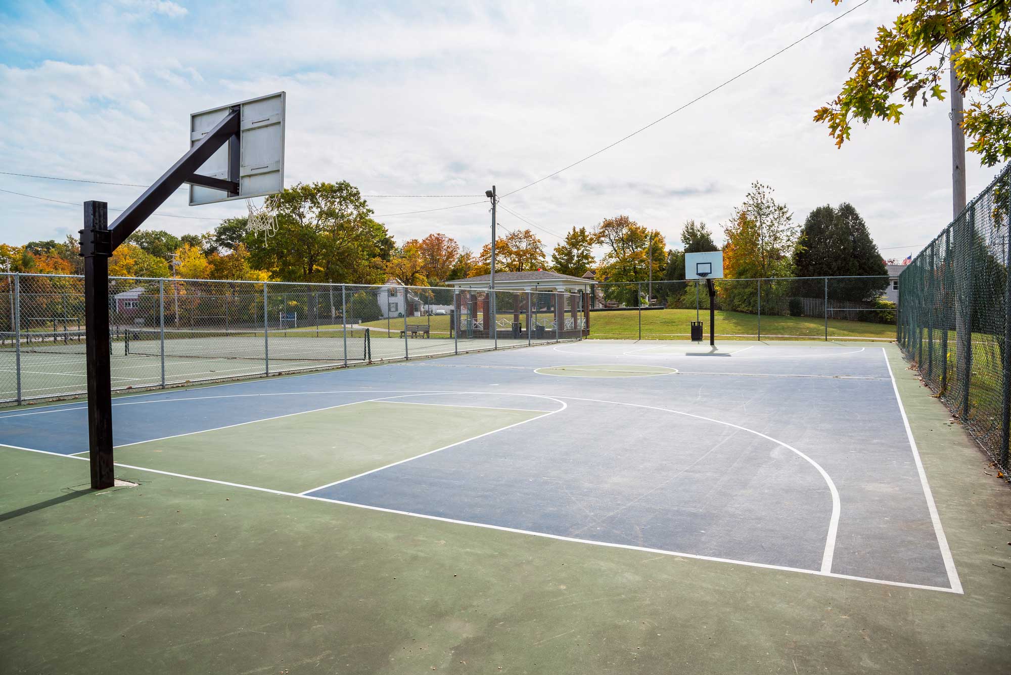 Fenced-Basketball-Court